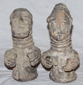 081582 AFRICAN TERRA COTTA FIGURES