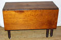081571 VICTORIAN WALNUT GATELEG TABLE