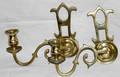 080515 BRASS DECORATIVE SINGLE LIGHT WALL SCONCES