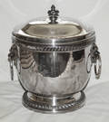 071611 ENGLISH STYLE SILVERPLATE ICE BUCKET