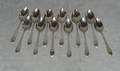 071609 STERLING SILVER DEMI TASSE SPOONS UNMARKED