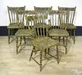 Set of 6 windsor dining chairs