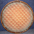 070488 AFRICAN HAND WOVEN CHAFFING BASKET