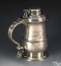 Rare Georgian silver tankard 17871788