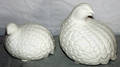 060537 PARTRIDGE STYLE PORCELAIN FIGURES