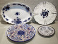 060530 PORCELAIN SERVING TRAYS  PLATE