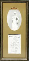 052456 METROPOLITAN OPERA PHOTO AUTOGRAPHED PROGRAM