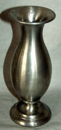 050489 PEWTER VASE