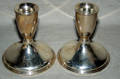 050485 EMPIRE SILVER CANDLEHOLDERS