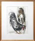 042511 MARY JANE BIGLER WATERCOLOR ROOSTERS