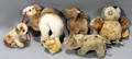 041615 SMALL STUFFED ANIMALS SOME STEIFF