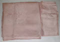 041620 PINK DAMASK TABLE CLOTH  11 NAPKINS