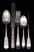 040552 ROGERS BROS SILVER PLATE FLATWARE