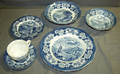 040544 ROYAL WARWICK LOCHS BLUE WILLOW DINNER WARE