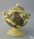French earthenware covered pot 19th c