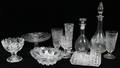 040556 PRESSED GLASS GROUPING