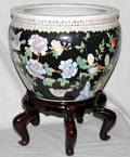 031632 CHINESE PORCELAIN HAND DECORATED JARDINIRE
