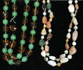 071651 COSTUME AGATE NECKLACE