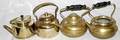 080516 VICTORIAN BRASS TEA KETTLES