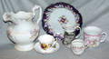 052478 AMERICAN POTTERY PIECES PLUS 3 STAFFORDSHIRE