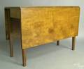 Pennsylvania tiger maple dropleaf table