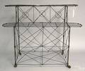 Wire plant stand