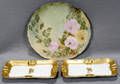 041641 LIMOGES T  V HAND PAINTED SERVING PLATE