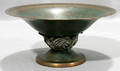 031692 SORRENSON BRONZE COMPOTE GREEN PATINA