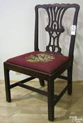 Chippendale mahogany side chair