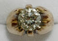 072038 GOLD  DIAMOND MANS RING