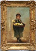 072003 A E MULREADY JR OIL ON CANVAS MY FLOWERS
