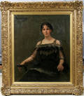 062025 JULIUS ROLSHOVEN ANA OIL ON CANVAS WOMAN
