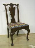 Pennsylvania Queen Anne walnut dining chair ca 1750