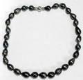 061029 BLACK TAHITIAN SOUTH SEA PEARL NECKLACE