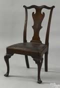 Pennsylvania Queen Anne walnut dining chair ca 1750