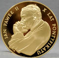 060074 POLAND 12 OZ GOLD PROOF JOHN PAUL II MEDALLION