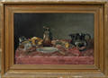 052020 ALFRED B COPELAND OIL ON CANVAS STILL LIFE