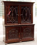 051039 GEORGIAN MAHOGANY BREAKFRONT