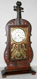 051022 SETH THOMAS AMERICAN WALNUT 8DAY SHELF CLOCK