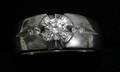 051052 GOLD  30CT DIAMOND GENTLEMANS RING