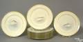 Set of 12 Lenox plates retailed by Tiffany  Co with fish decoration