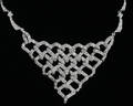 050009 GOLD NECKLACE W 290 CT DIAMONDS