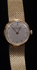 041057 GENEVE SWISS 18KT GOLD LADYS WRIST WATCH