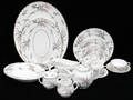 040031 DINNER SERVICE FOR 12 ROYAL WORCESTER DUNROBI