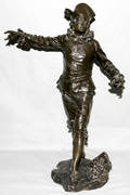 032013 LEOPOLD STEINER BRONZE SCULPTURE