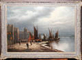 032026 LUDWIG MUNNINGER OIL ON CANVAS SAILBOATS