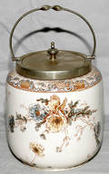 031060 DOULTON BURSLEM DEMI PORCELAIN BISCUIT BARREL