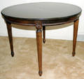 031036 FRENCH STYLE WALNUT DINING TABLE CIRCA 1940