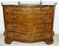 031041 ITALIAN WALNUT CHEST OF FOUR DRAWERS
