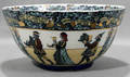 030071 BISHOP  STONIER STAFFORDSHIRE PORCELAIN BOWL